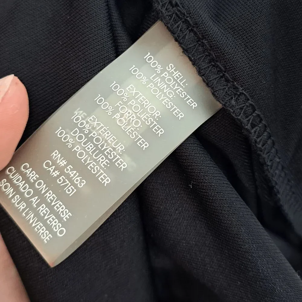 Calvin Klein Floral-Print Chiffon Handkerchief-Hem Midi Dress size 18W - Picture 11 of 12